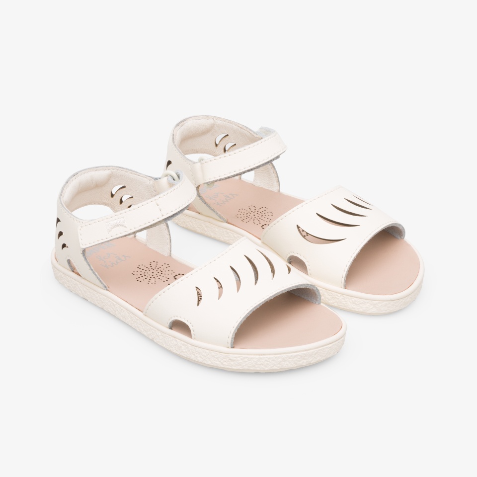 Sandalias Camper Miko Niña - Creme | Camper Online + 0768ARYEI